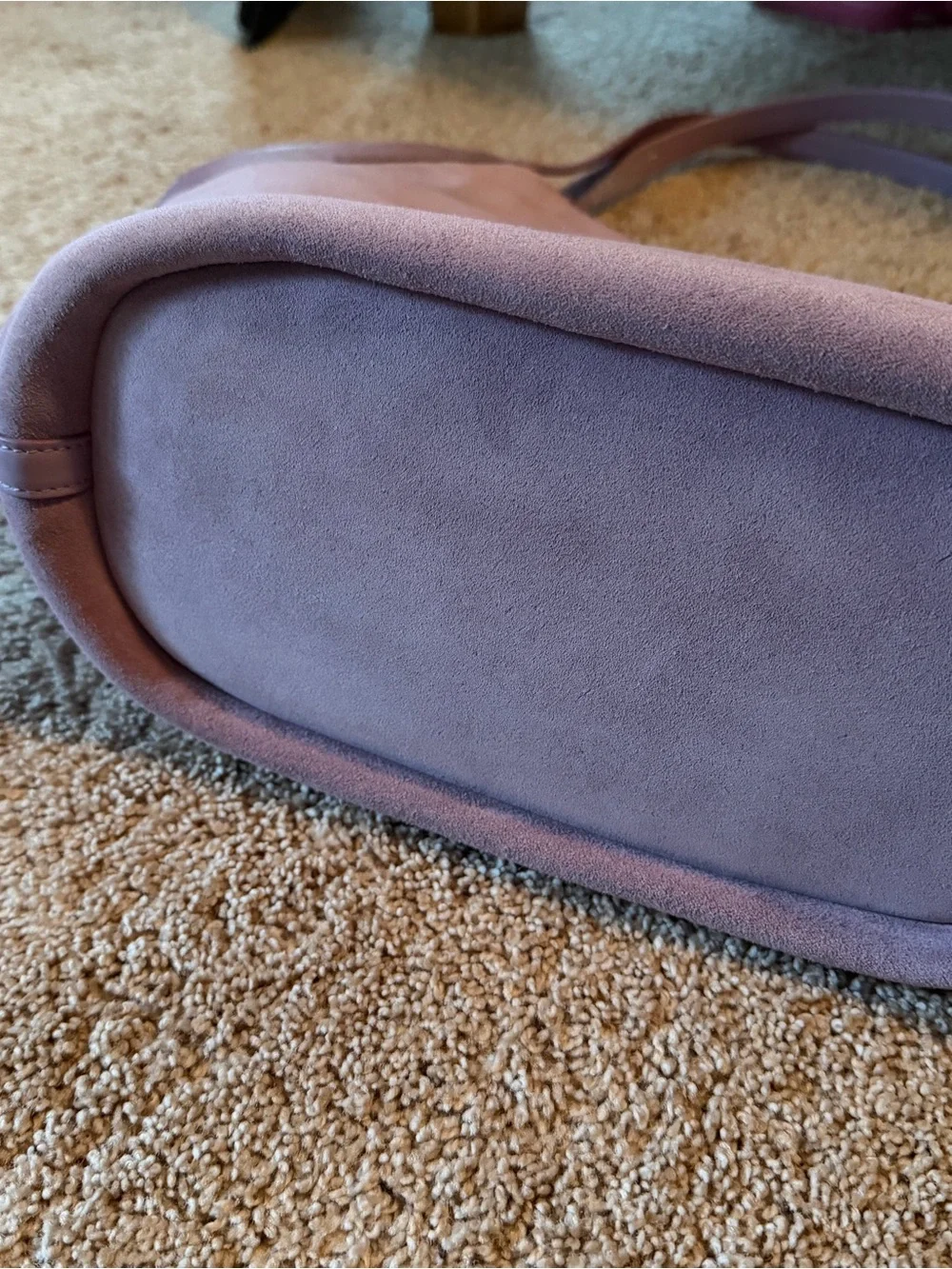 NWT Kate Spade large suede Deco